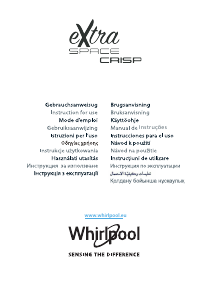 Instrukcja Whirlpool MWF 426 SL Kuchenka mikrofalowa