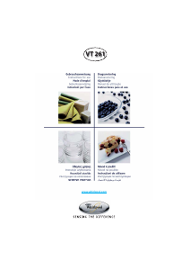 Manual de uso Whirlpool VT 261 WH Microondas