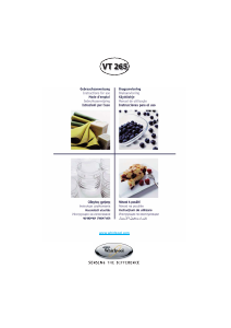 Manual Whirlpool VT 265 WH Cuptor cu microunde