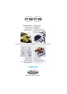 Manual Whirlpool VT 296 WH Cuptor cu microunde