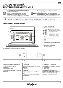 Manual Whirlpool W11 ME150 Cuptor cu microunde