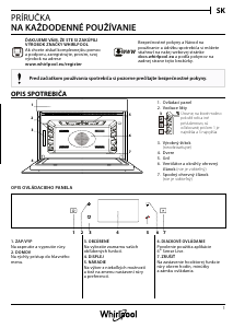 Návod Whirlpool W11I ME150 Mikrovlnná rúra