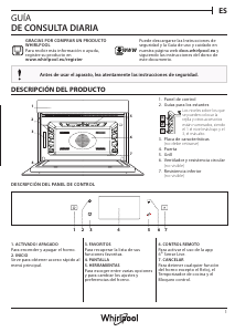Manual de uso Whirlpool W11I ME150 Microondas