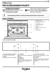Manuál Whirlpool W11I MW161 Mikrovlnná trouba