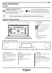 Manual Whirlpool W6 ME550 Microwave