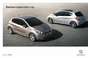 Bedienungsanleitung Peugeot 208 (2012)