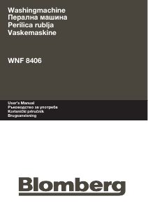 Handleiding Blomberg WNF 8406 Wasmachine