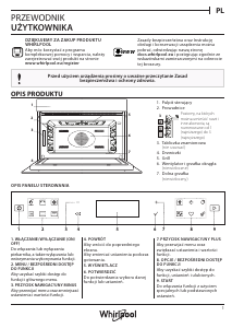 Instrukcja Whirlpool W7 ME450 Kuchenka mikrofalowa