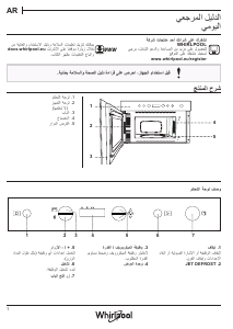 كتيب ويرلبول W7 MN810 جهاز ميكروويف