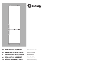 Bedienungsanleitung Balay 3KF4860N Kühl-gefrierkombination