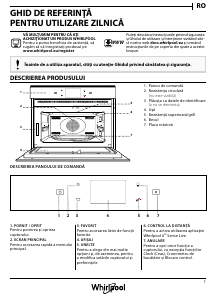 Manual Whirlpool W9 MW261 IXL Cuptor cu microunde