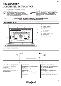 Instrukcja Whirlpool W9 MW261 IXL Kuchenka mikrofalowa