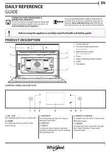 Manual Whirlpool W9 MW261 IXL Microwave