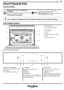 Käyttöohje Whirlpool W9I MW261 Mikroaaltouuni