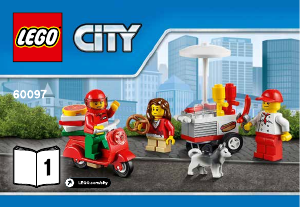 Bedienungsanleitung Lego set 60097 City Stadtzentrum