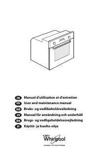 Manual Whirlpool AKZ 513/IX Oven