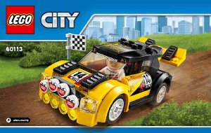 Manuale Lego set 60113 City Auto da rally