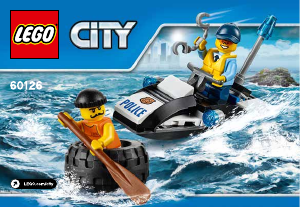 Bedienungsanleitung Lego set 60126 CIty Flucht per Reifen