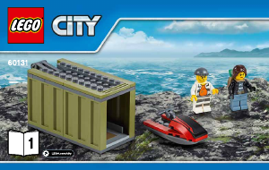 Bedienungsanleitung Lego set 60131 City Gaunerinsel