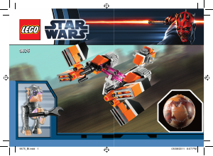 Mode d’emploi Lego set 9675 Star Wars Sebulbas podracer et Tatooine
