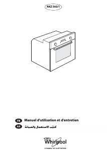 Manual Whirlpool AKZ 560/1/IX Oven