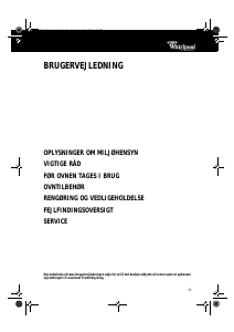 Brugsanvisning Whirlpool AKZ 586 IX Ovn