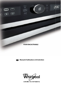 Mode d’emploi Whirlpool AKZ 6220 IX Four