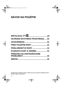 Návod Whirlpool AKZ 669/IX/01 Rúra