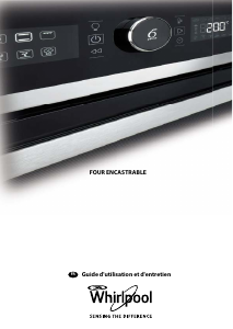Mode d’emploi Whirlpool AKZ 7960 IX Four