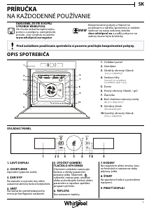 Návod Whirlpool AKZ9 6230 WH Rúra