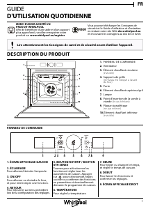 Mode d’emploi Whirlpool AKZ9 6240 NB Four
