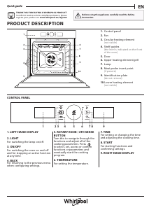 Manual Whirlpool AKZ9 626 IX Oven