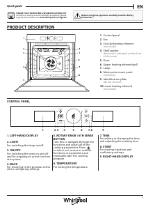 Manual Whirlpool AKZ9 6270 IX Oven