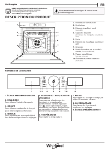 Mode d’emploi Whirlpool AKZ9 629 IX Four