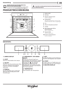 Bedienungsanleitung Whirlpool AKZ9 6290 IX Backofen