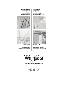 Bedienungsanleitung Whirlpool ACMT 6533/WH Herd