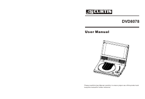Handleiding Curtis DVD8078 DVD speler