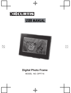Handleiding Curtis DPF716 Digitale fotolijst