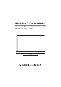 Handleiding Curtis LCD3239A LCD televisie