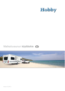 Käyttöohje Hobby De Luxe 540 UL (2011) Matkailuvaunu