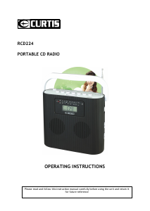 Handleiding Curtis RCD224 Radio