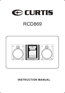 Handleiding Curtis RCD869 Stereoset