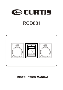 Handleiding Curtis RCD881 Stereoset