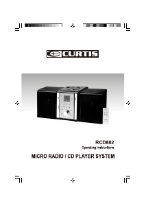 Handleiding Curtis RCD882 Stereoset