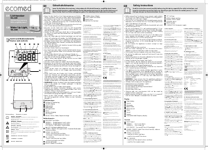 Handleiding Ecomed WL-50E Wake-up Light