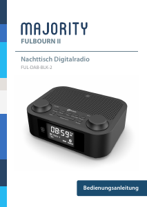 Bedienungsanleitung Majority Fulbourn II Uhrenradio