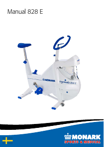 Bruksanvisning Monark 828 E Motionscykel