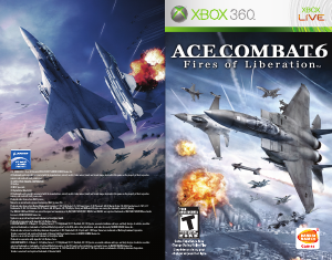 Mode d’emploi Microsoft Xbox 360 Ace Combat 6 - Fires of Liberation