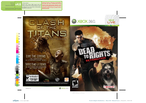 Manual Microsoft Xbox 360 Dead to Rights - Retribution
