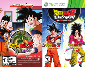 Manual Microsoft Xbox 360 Dragon Ball Z - Budokai